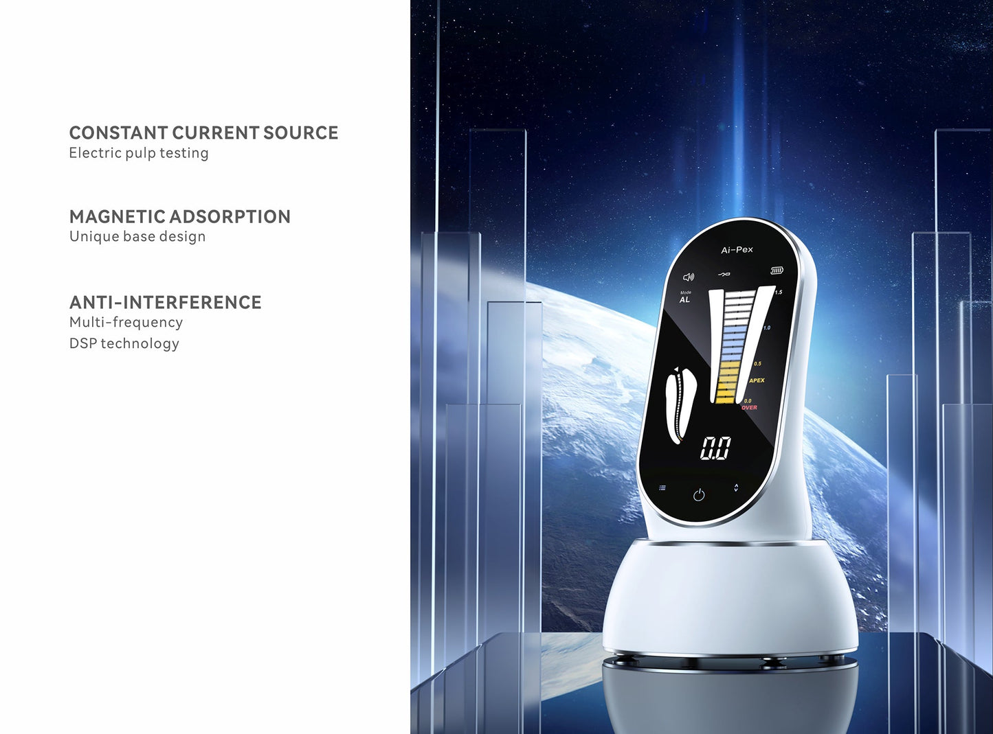 Ai-Pex: Localizador de Ápices de Tecnología DSP Multi-frecuencia - RTA By Woodpecker
