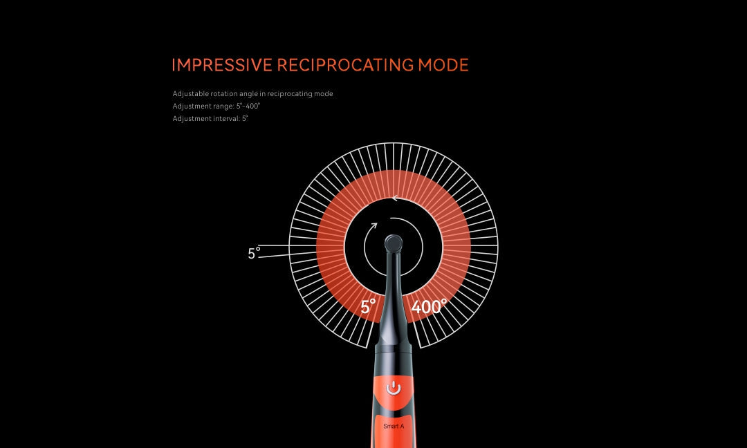Smart A - Motor de endodoncia RTA Woodpecker - Lava Orange / Naranja
