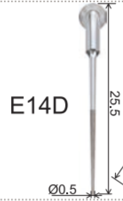 ED14D Punta de ultrasonido con diamante para endodoncia