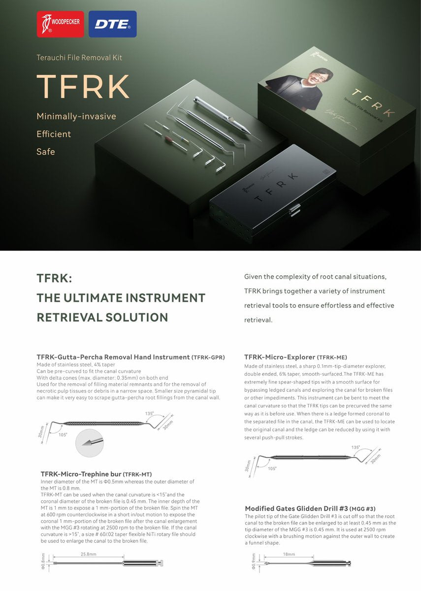 Woodpecker TFRK – Terauchi File Removal Kit