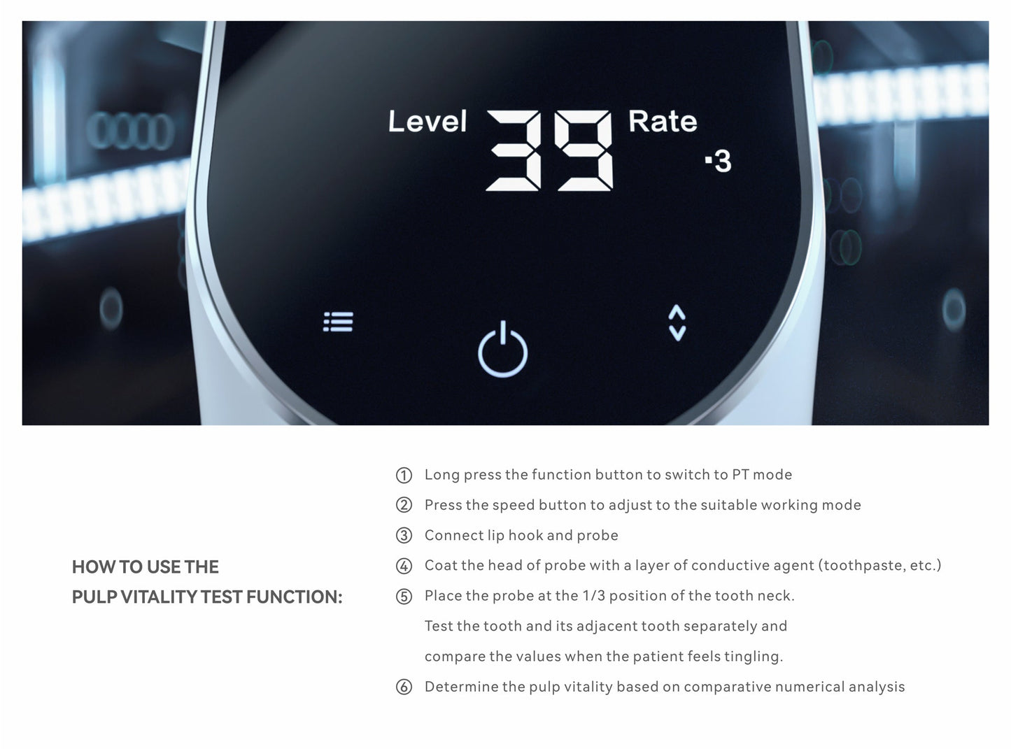 Ai-Pex: Localizador de Ápices de Tecnología DSP Multi-frecuencia - RTA By Woodpecker