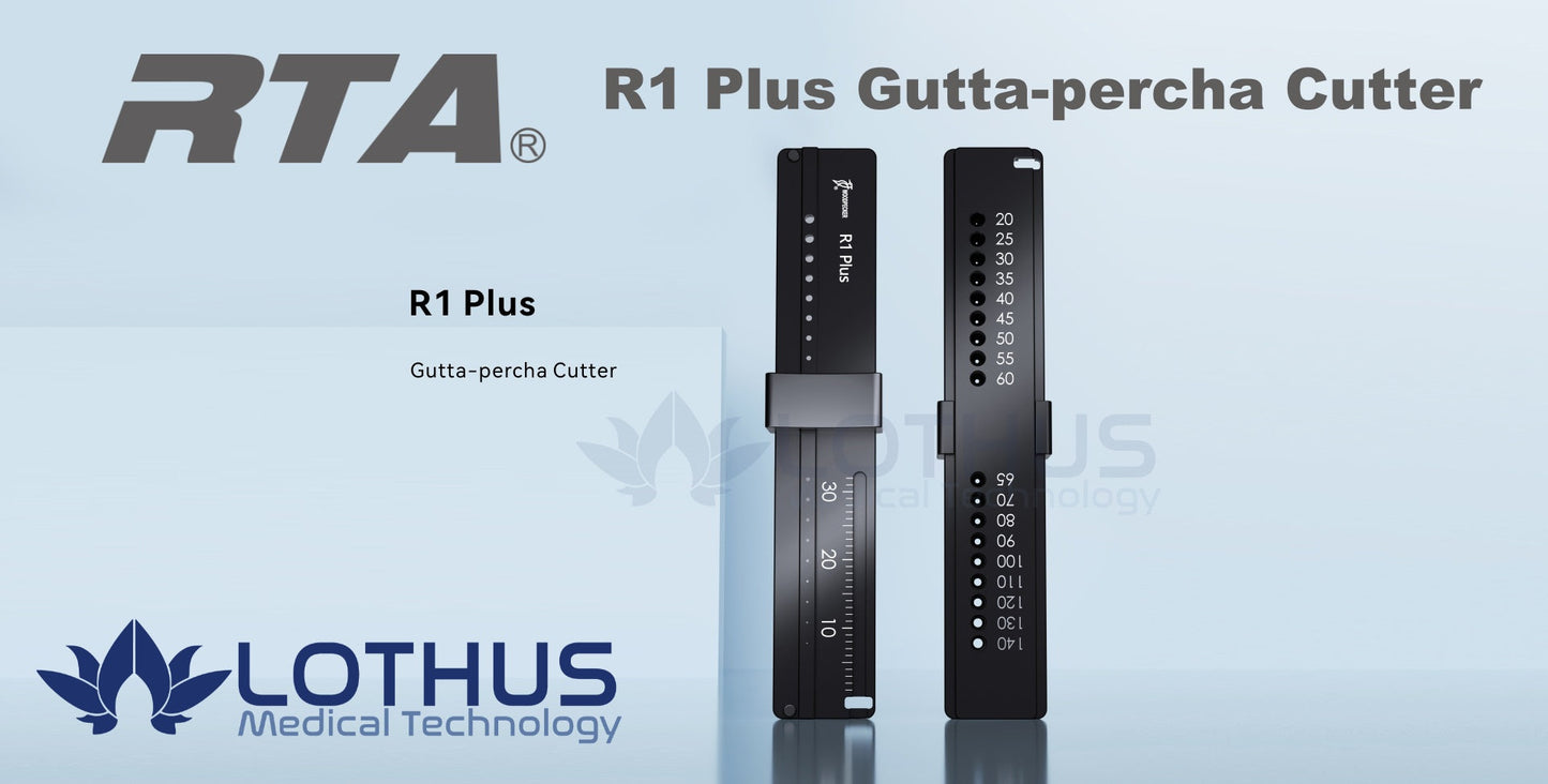 R1 Plus , Sistema de Calibración de Guttapercha con regla RTA