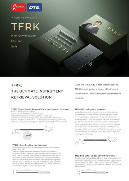 Woodpecker TFRK – Terauchi File Removal Kit