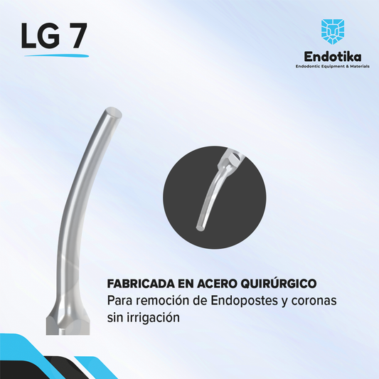 LG 7 Punta Ultrasónica Lothus Endo Para remoción de endopostes y coronas