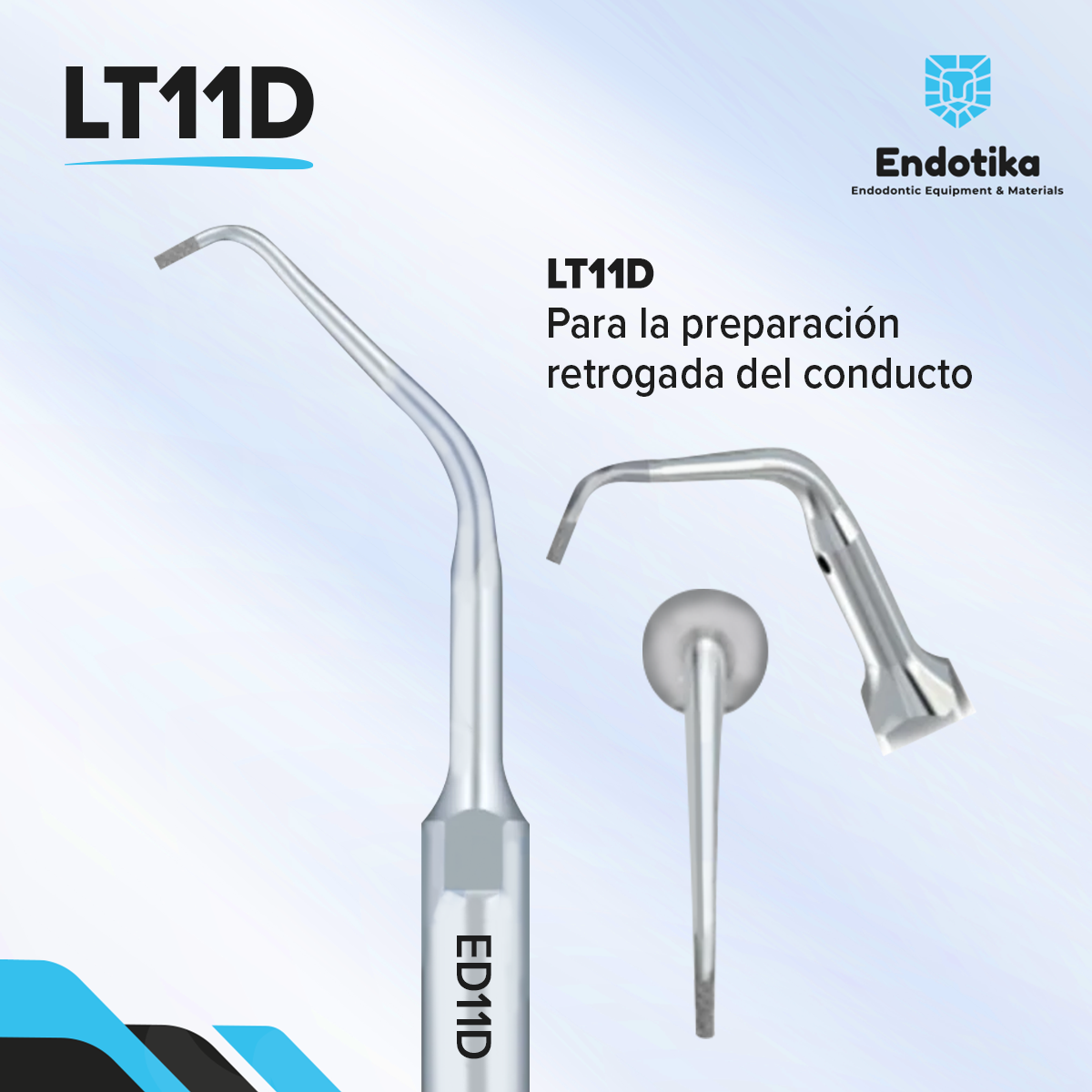 ED11D PUNTA ULTRASÓNICA PARA RETRO PREPARACION