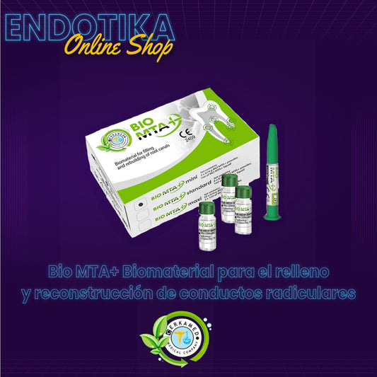 Bio MTA+ Biomaterial para el relleno y reconstrucción de conductos radiculares