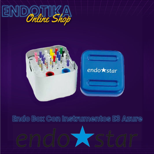 Endo Box Con Instrumentos E3 Azure