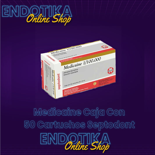 Medicaine Caja Con 50 Cartuchos Septodont
