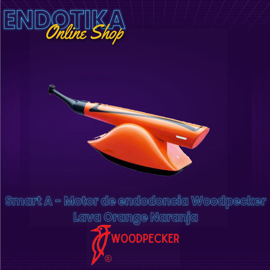 Smart A - Motor de endodoncia RTA Woodpecker - Lava Orange / Naranja
