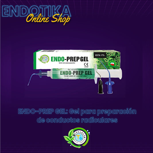 ENDO-PREP GEL: Gel para preparación de conductos radiculares