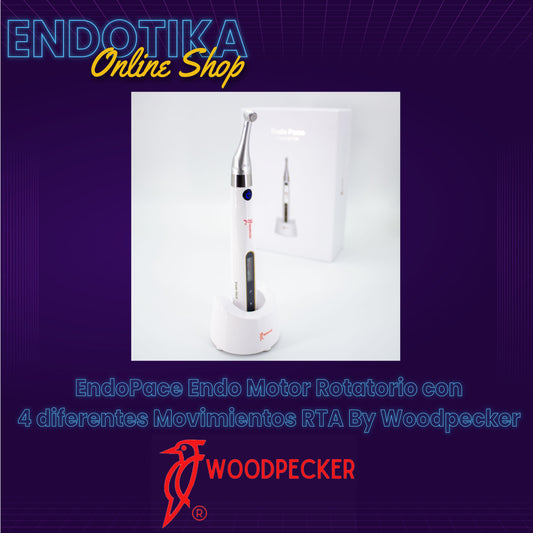 EndoPace Endo Motor Rotatorio con 4 diferentes Movimientos RTA By Woodpecker