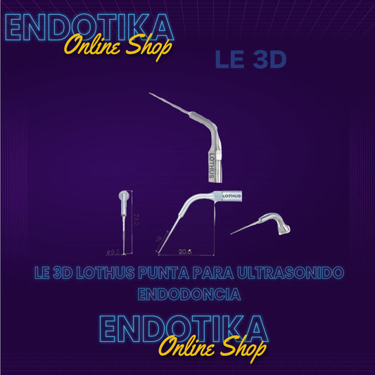 LE 3D LOTHUS PUNTA PARA ULTRASONIDO ENDODONCIA