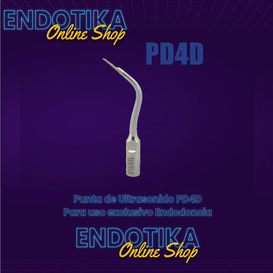 Punta de Ultrasonido PD4D Para uso exclusivo Endodoncia