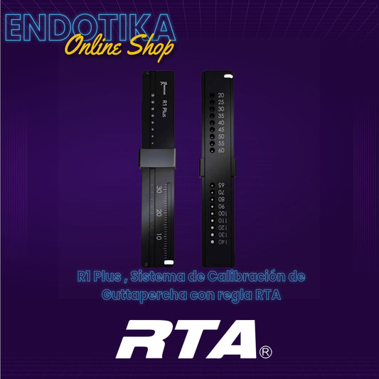 R1 Plus , Sistema de Calibración de Guttapercha con regla RTA