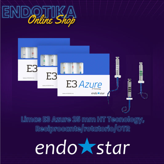 Limas E3 Azure 25 mm HT Tecnology, Reciprocante/rotatorio/OTR
