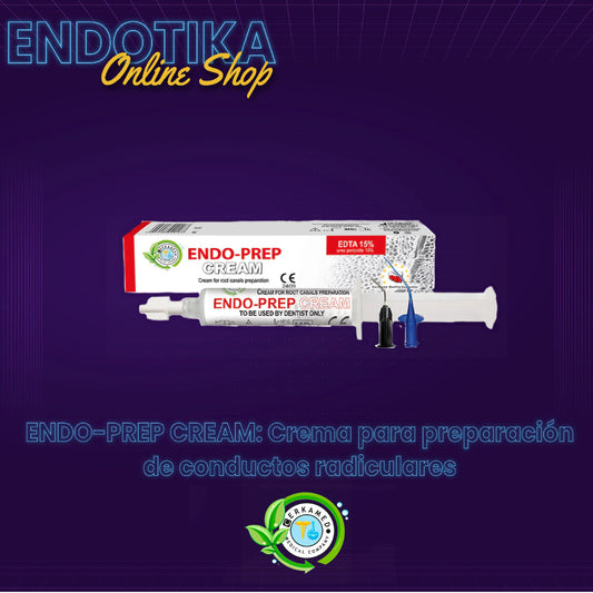 ENDO-PREP CREAM: Crema para preparación de conductos radiculares