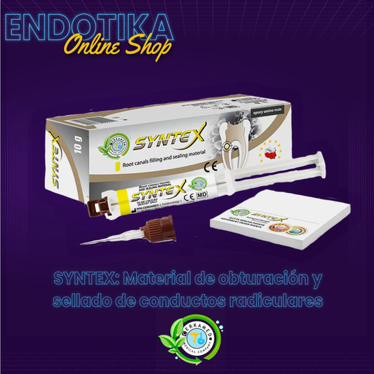 SYNTEX: Material de obturación y sellado de conductos radiculares