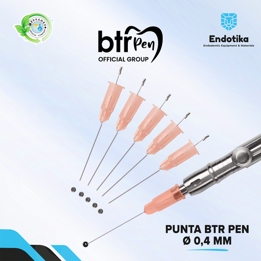 Punta BTR PEN Ø 0,5 mm con bucle de Niti – 5 piezas (rango de Traccion: 2,3kg)