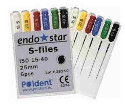 Limas manuales S Endostar doble Helice cortante