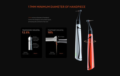Smart A - Motor de endodoncia RTA Woodpecker - Lava Orange / Naranja